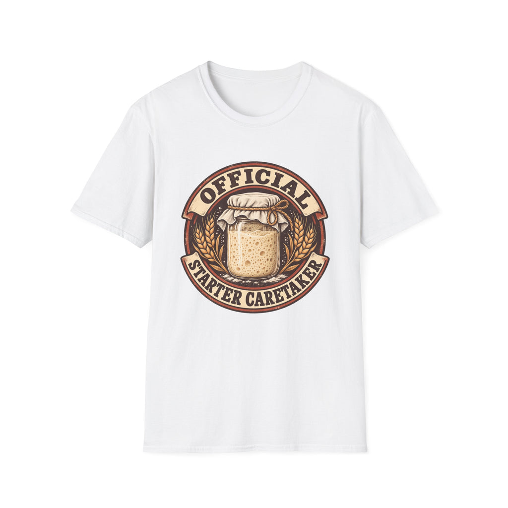 Official Starter Caretaker T-Shirt — Sourdough Bread Baker Tee