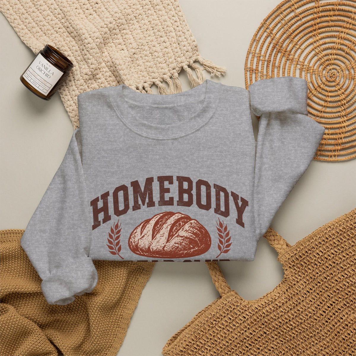Homebody Bread Club Sweatshirt — Cozy Baking Crewneck