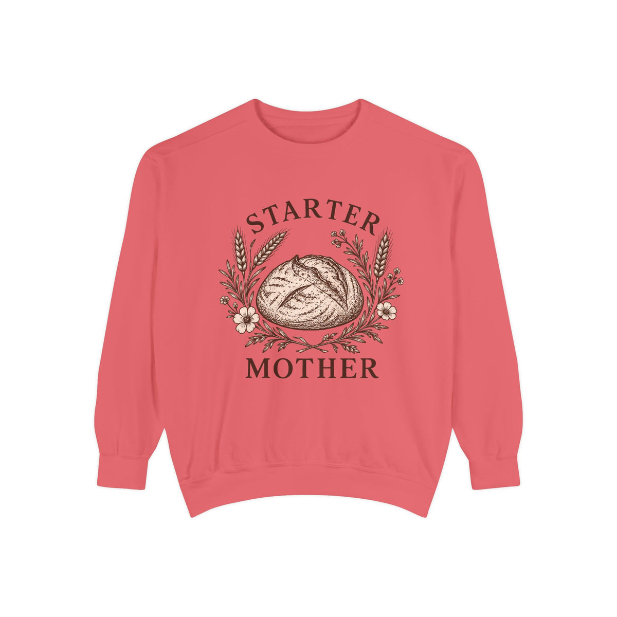 Starter Mother Sweatshirt — Bread Baker Mom Crewneck