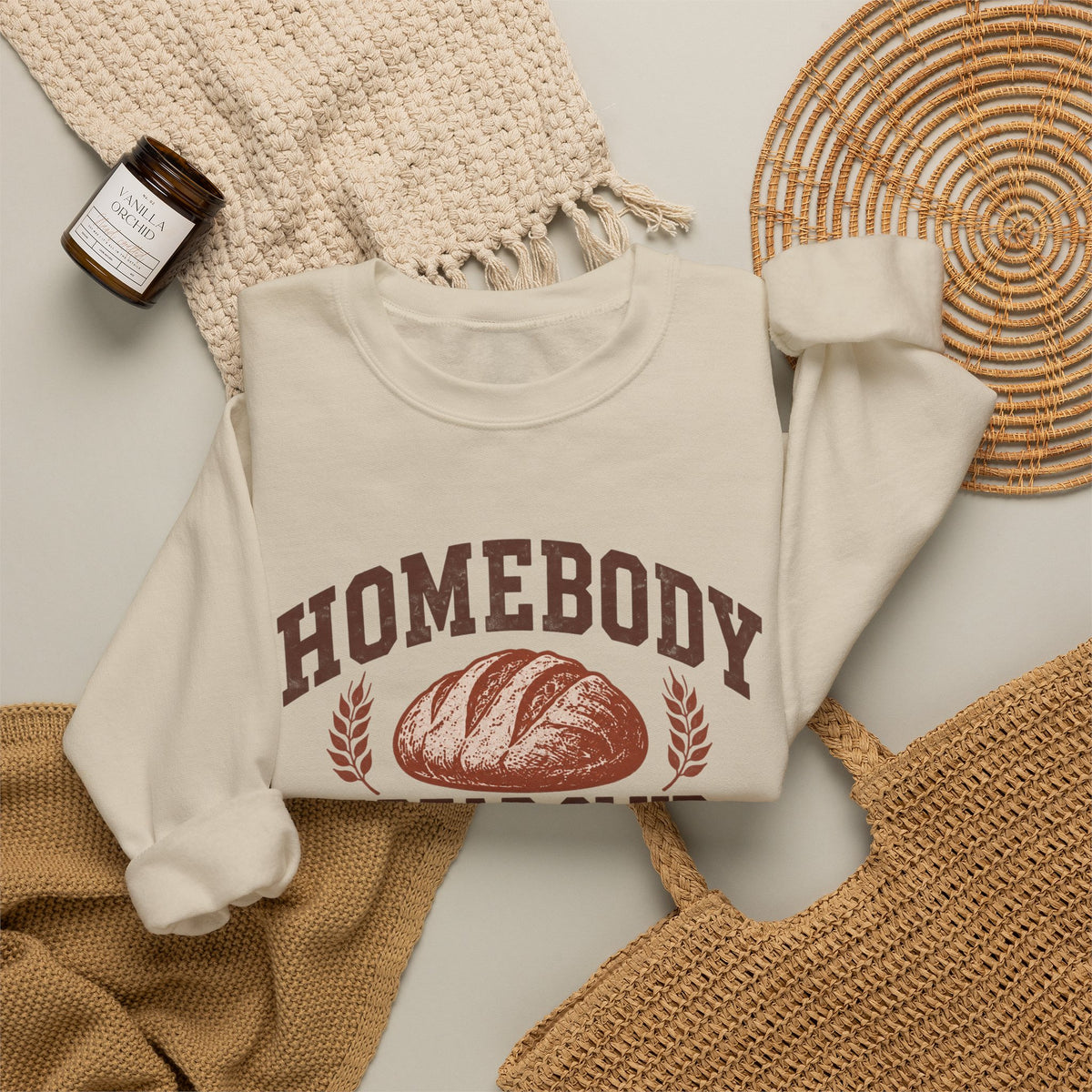 Homebody Bread Club Sweatshirt — Cozy Baking Crewneck