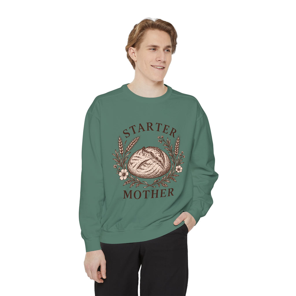 Starter Mother Sweatshirt — Bread Baker Mom Crewneck