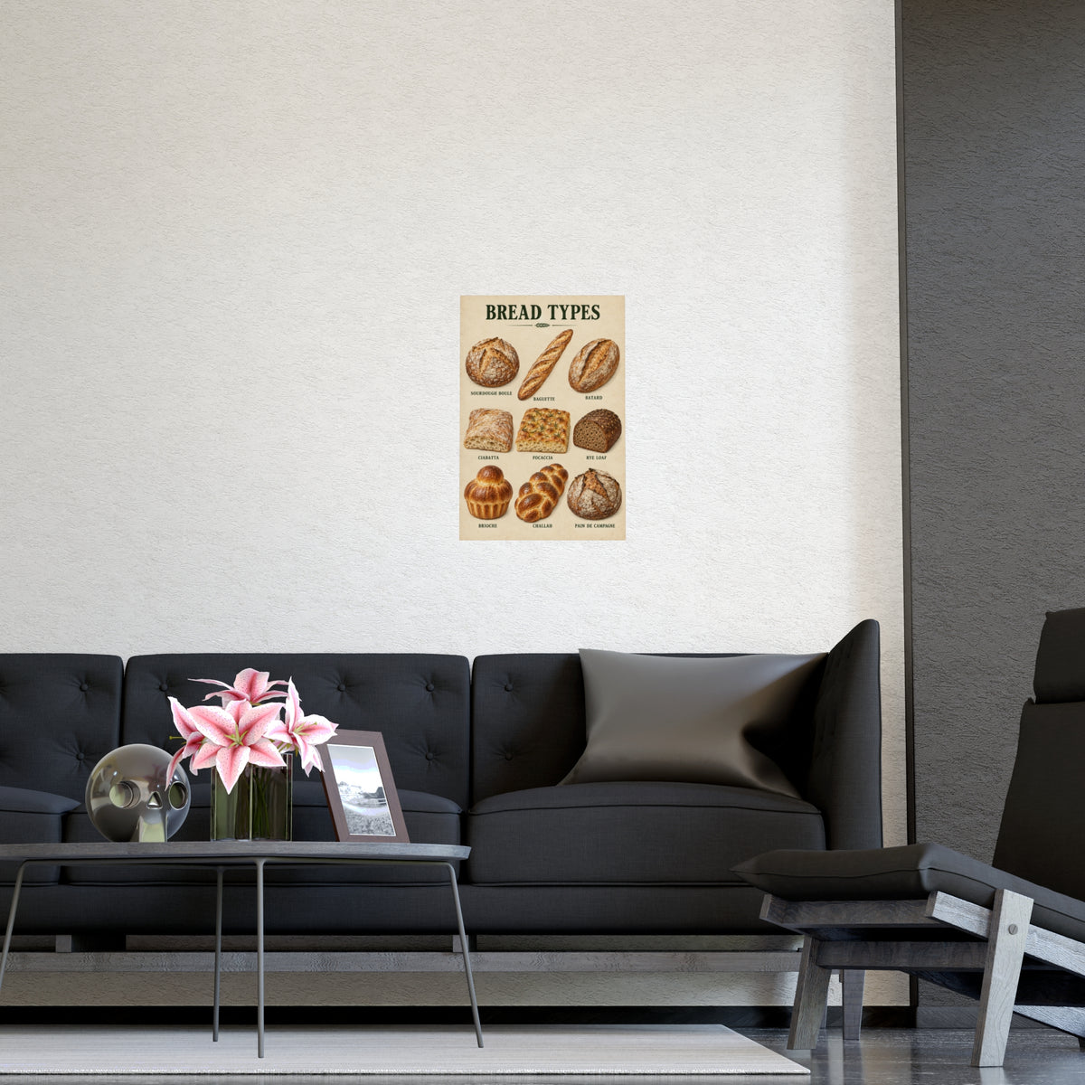 Vintage Bakery Kitchen Wall Art